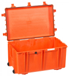 Kast 860x560x460mm, veekindel, oranž, ratastega, IP67, 15.02kg