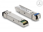 Mini-GBIC (SFP) Single-Mode 1000Base-BX Moodul TX 1310 / RX 1550 nm DDM / 20km (LC Simplex)
