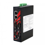 Modbus TCP to Serial RTU/ASCII Gateway, 4 porti