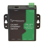 Switch: 5 x 10/100/1000BaseT(X), -10&ordm;C kuni +60&ordm;C, 5 VDC - 30 VDC
