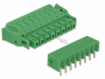 Terminal block PCB 8 pin 3.81mm, horisontaalne, -40&deg;C-105&deg;C