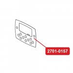 X-Terra 305 esipaneel koos s&otilde;rmistikuga, varuosa