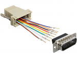&Uuml;leminek Sub-D 15pin (M) - RJ45 (F) &uuml;hendamiskomplekt, hall