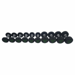 Hantlid TUNTURI PU Pro Dumbbell Set 2-12kg (10prs, 132kg)
