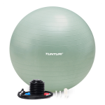 V&otilde;imlemispall TUNTURI Gymball 55cm, Anti-Burst, Mint