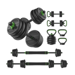 J&otilde;utreeningu komplekt TUNTURI Barbell & Dumbbell Set 20 kg