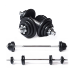 Hantlite- ja t&otilde;stekangikomplekt TUNTURI Barbell/Dumbbell Set 20kg, iron