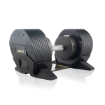 Reguleeritav hantel TUNTURI MX55 Dumbbell 4,5-24,9 kg, knurled
