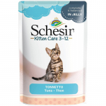 Schesir Kitten Tuna 85g - tuunikala kassipoegadele želees