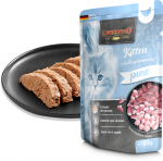 LEONARDO m&auml;rgtoit kassipoegadele kanalihaga 85 g