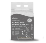 BelCat Tofu Clumping Cat Litter Carbon Active 6L - looduslikult granuleeritud kassiliiv aktiivs&ouml;ega