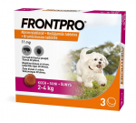 FRONTPRO 11MG N&Auml;RIMISTABLETID KOERTELE (2-4KG) S N1 (1 tablett) - Loimast ja k&otilde;&otilde;mast vastu n&auml;rimistabletid