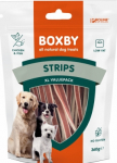 BOXBY STRIPS FOR DOGS 360G - TUGEVUSED KUTSIKATELE JA T&Auml;ISKASVANUTELE (KANA JA KALA)