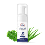 DRY FOAM SHAMPOO NEEM ALOEVERA 150ml - veetuta ja ohutu puhastusvahend teie lemmikloomale