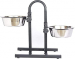 Pet Clean Dog/Puppy Puurid - kokkupandav alus 2 kaussiga 107cm