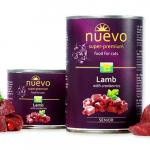 Nuevo Cat Senior Lamb&Cranberries 200g - talle ja j&otilde;hvikatega