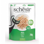 Schesir Cat Chicken In Jelly 70g - t&auml;iends&ouml;&ouml;t, kana tarretises