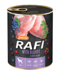 Piper Rafi Adult Rabbit, J&otilde;hvika ja Mustikaga 800gr - K&uuml;&uuml;likuga, j&otilde;hvika ja mustikatega