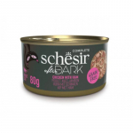 Schesir After Dark Chicken with Ham 80g - kana ja sink puljongis