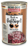 BEWI DOG RIKAS KANAS 400G - KONSERVEERITUD HUNDI AR MAJA LINDUDE LIHAGA