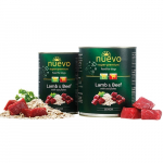 Nuevo Super Premium Dog Senior Lamb&Beef 400g - Koerakonservid lamba ja veiselihaga
