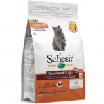 Schesir Sterilized&Light Chicken 400g - kuivtoit kanaga steriliseeritud kassidele ja &uuml;lekaalulistele kassidele