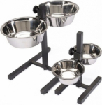 Roostevabast terasest alus kahe kausiga 25cm/2800ml