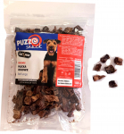 HAU&MIAU koera maius, veise kops, t&uuml;kid, 1cm 100g - lisatoit koertele, maitsvad veise kopsu kuubikud