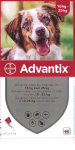 Advantix 250 mg/1250 mg lahus (pipetid) naha tilgutamiseks koertele 10-25 kg 1gb