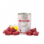 Nuevo Sensitive 100% Beef 400g - Konservitud toit koertele (veise 100%)