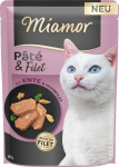 MIAMOR Pate&Filet Ente&Kanafilee 85g - Pasteed kassidele pardilihaga ja kanafileega