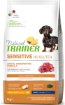 NT DOG SENSITIVE NO GLUTEN ADULT MINI LAMB 7KG - GLUTEENIVABA TOIT V&Auml;IKESTE T&Otilde;UGUDE TUNDLIKELE T&Auml;ISKASVANUD KOERTELE LAMBALIHAGA