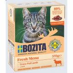 Bozita Fresh Menu Grass-Fed Lamb Sauce 370g - teraviljadevabad lihat&uuml;kid looduses kasvatatud lambakastmes