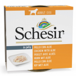 SCHESIR Dog Chicken Fillets with Aloe in Jelly 150g - kanafilee ja aaloe tarretises