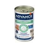 ADVANCE VETERINARY DIET DOG Hypoallergenic TROUT 400gr - t&auml;isv&auml;&auml;rtuslik ja tasakaalustatud dieettoit, mis on m&otilde;eldud k&otilde;igile suurustele koertele, kellel on allergilisi reaktsioone toidule. See on valmistatud forellist kui ainukesest loomse valgu allikast