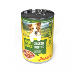 Josera Petfood Konservi JOSERA koertele Meat Lovers Adult Menu Kana porgandiga 400 g