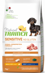 NT DOG SENSITIVE NO GLUTEN ADULT MINI PORK 7 KG - t&auml;isv&auml;&auml;rtuslik kuivtoit sealihaga v&auml;ikeste t&otilde;ugude t&auml;iskasvanud koertele