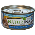 NATURINA ELITE TUNA KOOS MERIHAUGIGA 70G - KASSIDELE KONSERV TUNA JA MEREBASSIGA