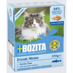 Bozita Fresh Menu Arctic Char Sauce Sterilized 370g - teraviljata lihat&uuml;kid Arktika forelli kastmes steriliseeritud kassidele
