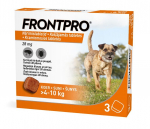 FRONTPRO 28MG N&Auml;RIMISTABLETT KOERTELE (>4-10KG) M N1 (1 tablett) - K&auml;rbeste ja kirpude vastased n&auml;rimistabletid