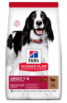 HILL'S DOG ADULT MEDIUM LAMB& RICE 14kg - kuivtoit lamba ja riisiga t&auml;iskasvanud koertele