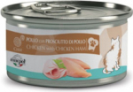 Kana- ja kanasingiga konserv 80g - Chef Cat Chicken with Chicken Ham