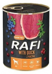 Piper Rafi Adult Duck, J&otilde;hvikate ja Mustikatega 800gr - Konservid pardiga, j&otilde;hvikate ja mustikatega