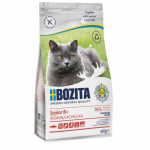 Bozita Grain Free Senior 8+ Salmon, 400g - teraviljavaba kuivtoit l&otilde;hega vanadele kassidele