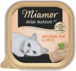 MIAMOR Mild Meal Poultry Pure&Rice 100g - kodulinnuliha ja riisiga