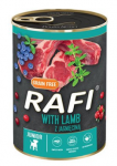 Piper Rafi Junior Lamb, mustika ja j&otilde;hvikaga 400gr - Lambaga, j&otilde;hvikate ja mustikatega
