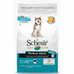 SCHESIR Medium Adult Fish 12kg - kuivtoit ookeani kaladega keskmise t&otilde;uga t&auml;iskasvanud koertele