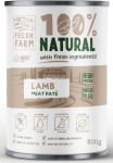 Prefera Fresh Farm Smooth pate with lamb 800 gr - t&auml;isv&auml;&auml;rtuslik toit, pasteeti t&uuml;&uuml;pi konserveeritud toit koertele, lambalihaga.