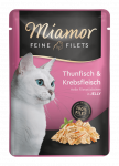 Miamor Feine Fillets 100g - Filee t&uuml;kid želees tuunikala ja krabidega