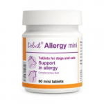 Mineraalide lisatoit koertele ja kassidele Dolvit Allergy mini 60 tab - allergia tugi